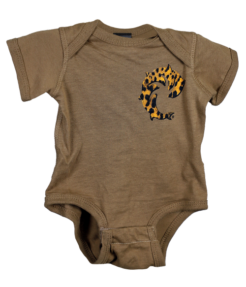 Cheetah Baby Infant S/S Onesie - Wave Riding Vehicles