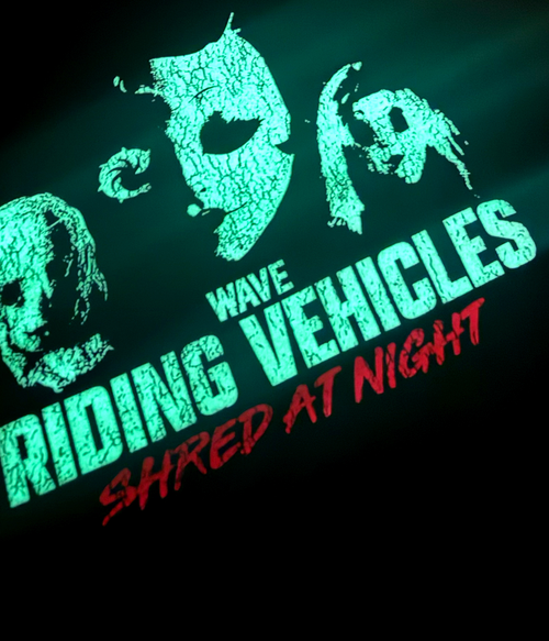Shred at Night S/S T-Shirt - Wave Riding Vehicles