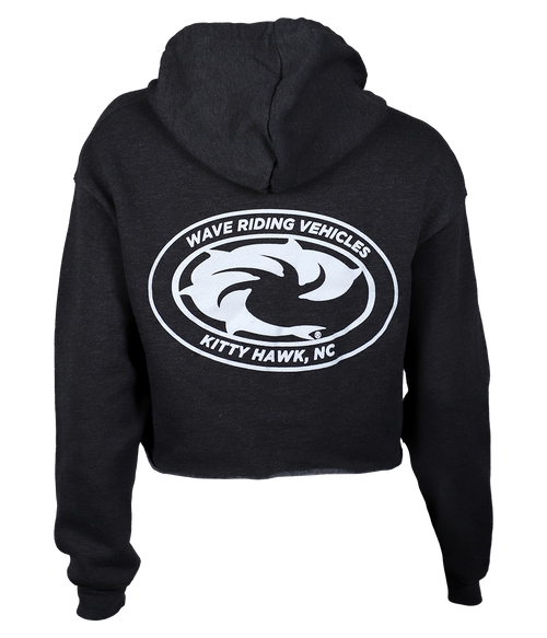 EOP KH Ladies Crop P/O Hooded Sweatshirt - Wave Riding Vehicles