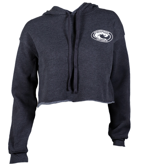 EOP KH Ladies Crop P/O Hooded Sweatshirt - Wave Riding Vehicles