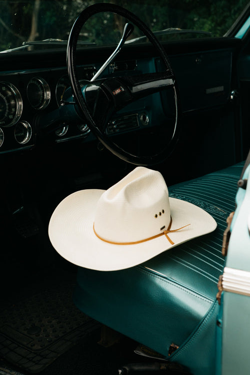 El Paso Straw Reserve Cowboy Hat - Off White - Wave Riding Vehicles