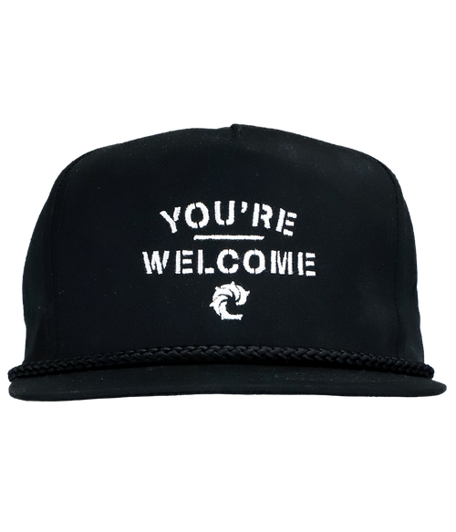 You're Welcome Snapback Hat - Wave Riding Vehicles