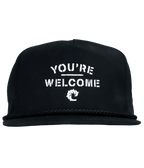 You're Welcome Snapback Hat - Wave Riding Vehicles
