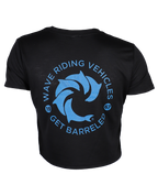 Get Barreled Ladies Crop S/S T-Shirt - Wave Riding Vehicles