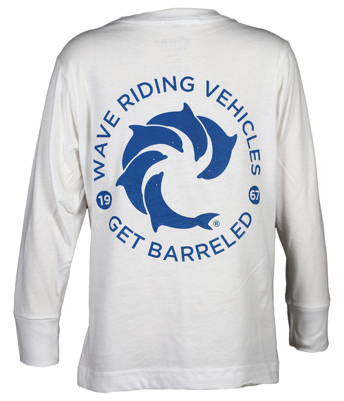 Get Barreled Toddler Long Sleeve T-Shirt - Wave Riding Vehicles