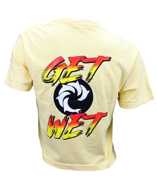 Get Wet Ladies Crop S/S - Wave Riding Vehicles