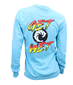 Get Wet Ladies L/S T-Shirt - Wave Riding Vehicles