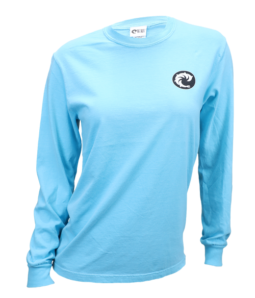 Get Wet Ladies L/S T-Shirt - Wave Riding Vehicles