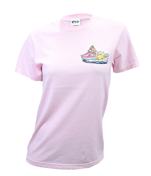 Get Wet Ladies S/S T-Shirt - Wave Riding Vehicles