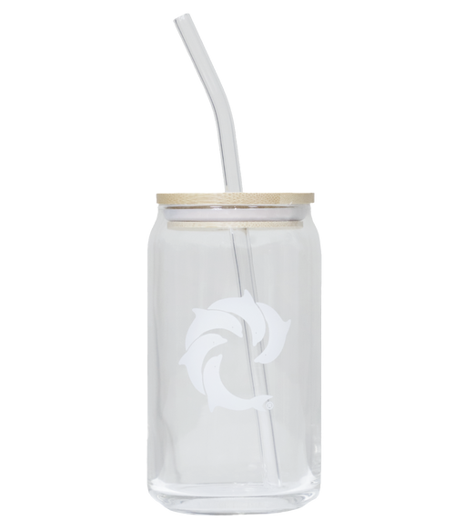WRV Bamboo Lid Glass