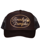 Howdy Pumpkin Foam Trucker Hat - Wave Riding Vehicles