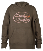 Howdy Pumpkin Youth P/O Hooded Sweatshirt - Wave Riding Vehicles