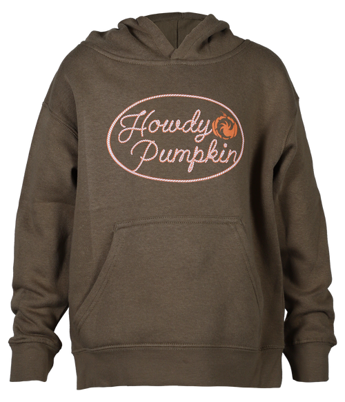 Howdy Pumpkin Youth P/O Hooded Sweatshirt - Wave Riding Vehicles