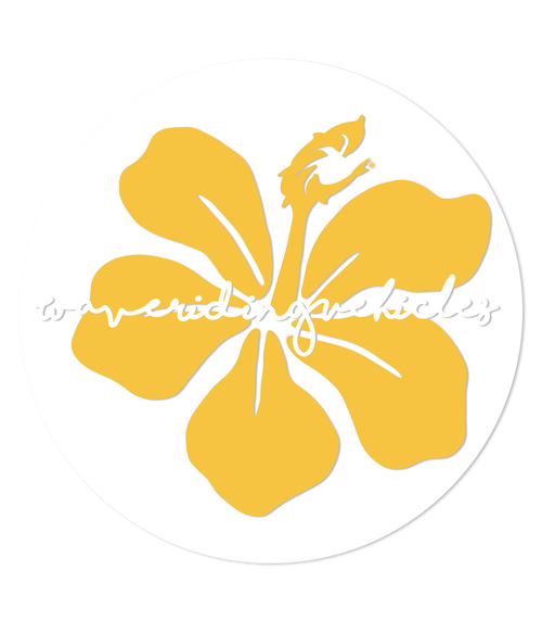 Hibiscus Decal