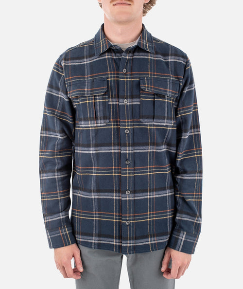 Arbor Flannel - Navy - Wave Riding Vehicles