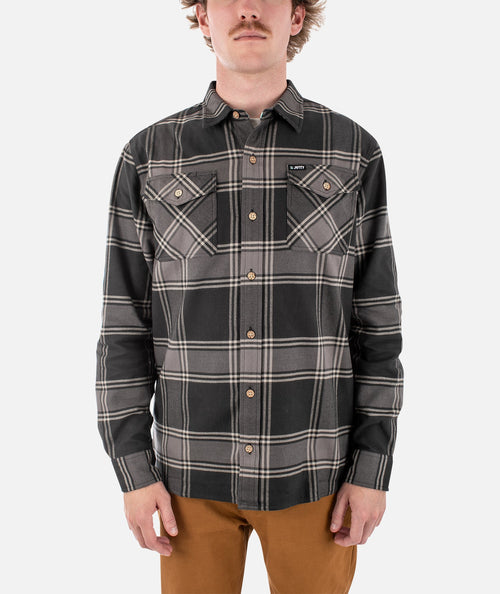 The Breaker Flannel - Charcoal - Wave Riding Vehicles