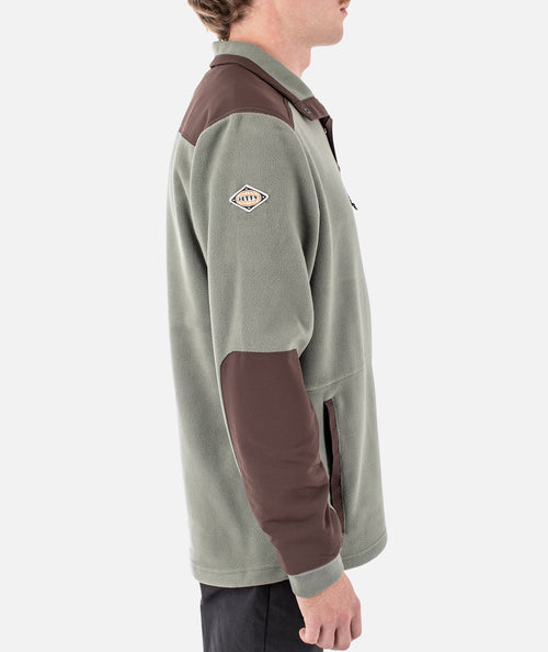 Pines Fleece Jacket - Agave - Wave Riding Vehicles