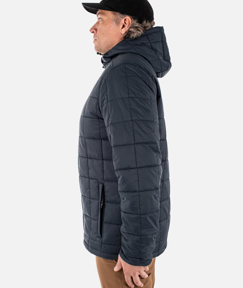 Puffer Jacket - Carbon - Wave Riding Vehicles