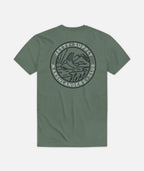 Marshlander Tee - Forest Green - Wave Riding Vehicles