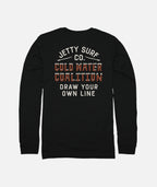 Cold Water LS Tee - Black - Wave Riding Vehicles