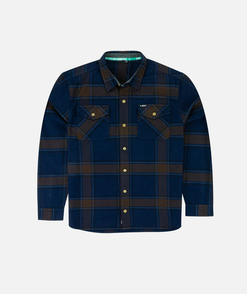 Ripple Flannel - Navy - Wave Riding Vehicles
