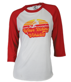 Dawn Ladies Raglan L/S T-Shirt - Wave Riding Vehicles