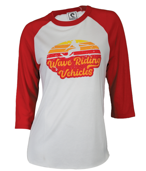 Dawn Ladies Raglan L/S T-Shirt - Wave Riding Vehicles