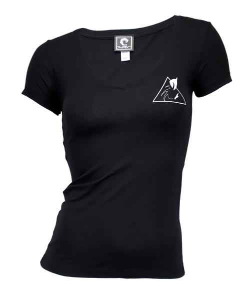 Phantom Ladies V-Neck S/S T-Shirt - Wave Riding Vehicles