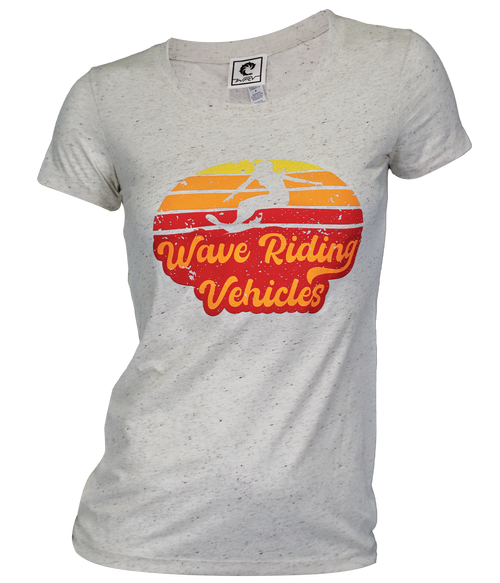 Dawn Ladies Tri S/S T-Shirt - Wave Riding Vehicles