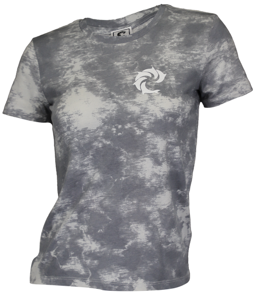 Solid Tie Dye Ladies S/S T-Shirt - Wave Riding Vehicles