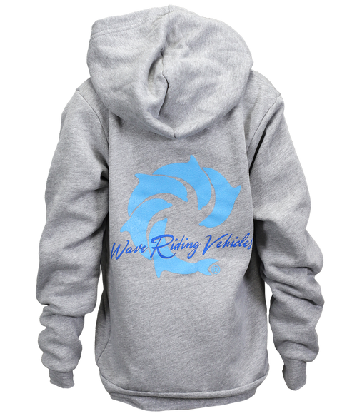 LA Woman Youth Zip Hooded Sweatshirt - Wave Riding Vehicles
