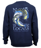 Locals Crew Sweatshirt - Wave Riding Vehicles
