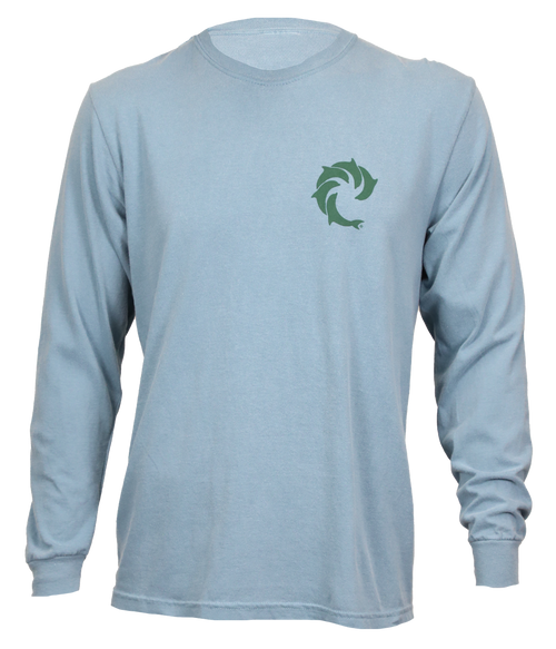 Solid L/S T-Shirt - Wave Riding Vehicles
