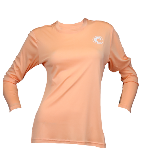 Ringer Ladies L/S Lycra T-Shirt - Wave Riding Vehicles