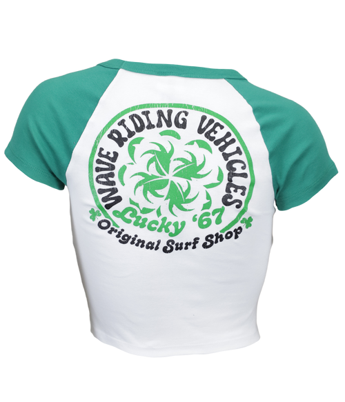 Lucky 67 Ladies Crop S/S T-Shirt