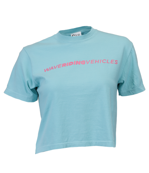 Marquee Ladies Crop S/S T-shirt - Wave Riding Vehicles