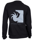 Negative Ladies Crew Sweatshirt - Wave Riding Vehicles