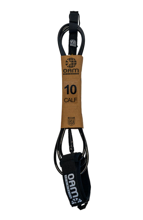 Regular Calf 10' Leash - MADE IN USA - Wave Riding Vehicles