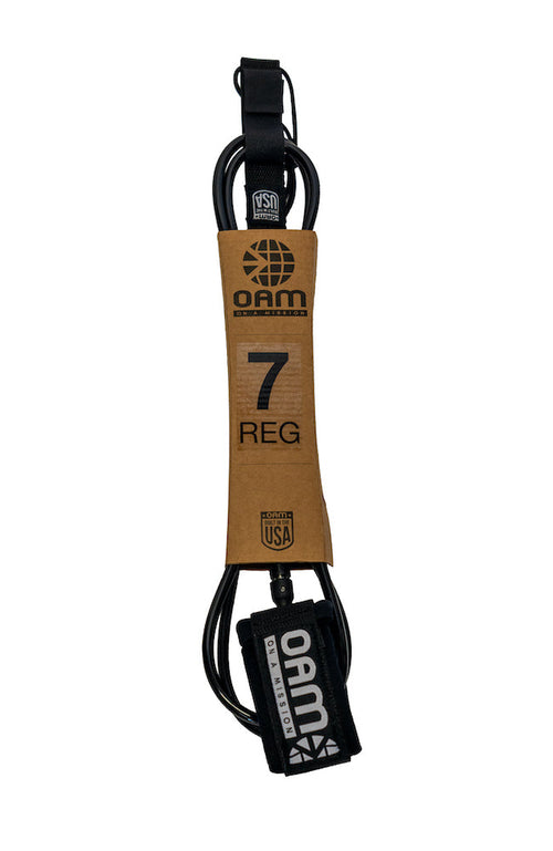 7' Regular Leash - MADE IN USA - Wave Riding Vehicles