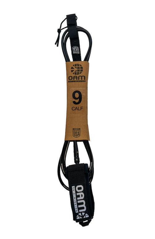 Regular Calf 9' Leash - MADE IN USA - Wave Riding Vehicles