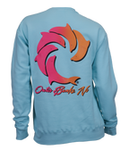 OBX Smear Ladies Crew Sweatshirt
