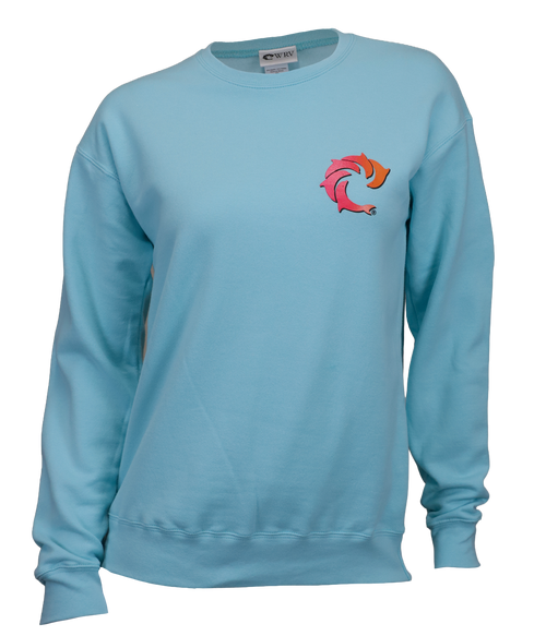 OBX Smear Ladies Crew Sweatshirt