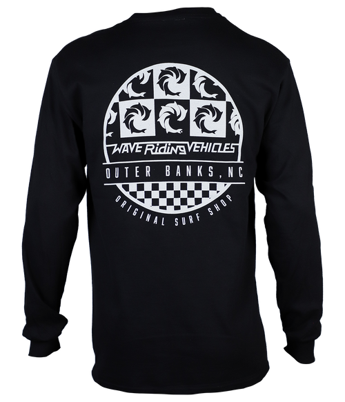 OBX Wall L/S T-Shirt - Wave Riding Vehicles