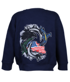 Oceana Youth Crew Sweatshirt - Wave Riding Vehicles