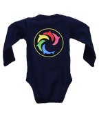 OG Rainbow Infant L/S Onesie - Wave Riding Vehicles
