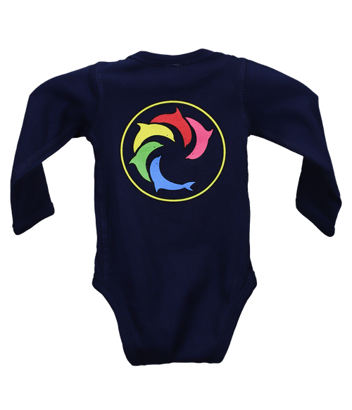 OG Rainbow Infant L/S Onesie - Wave Riding Vehicles