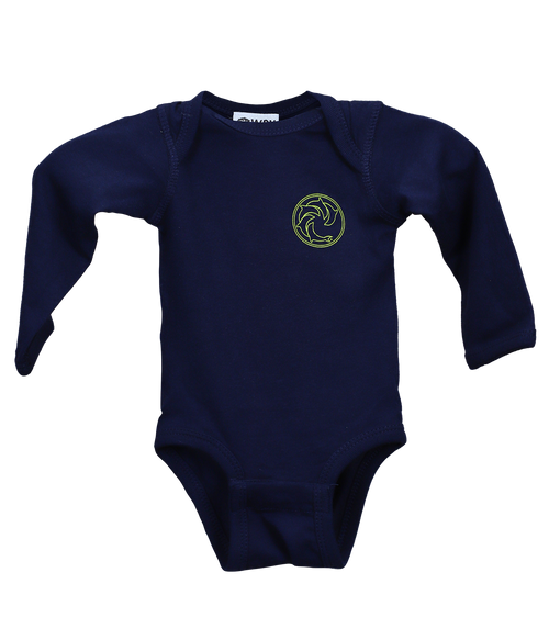 OG Rainbow Infant L/S Onesie - Wave Riding Vehicles