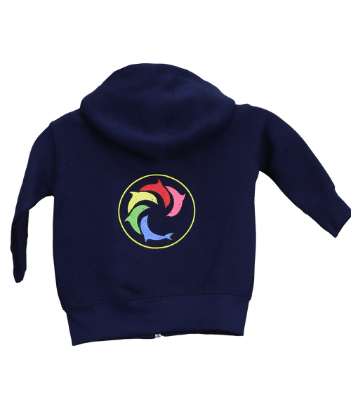 OG Rainbow Infant Zip Hooded Sweatshirt - Wave Riding Vehicles