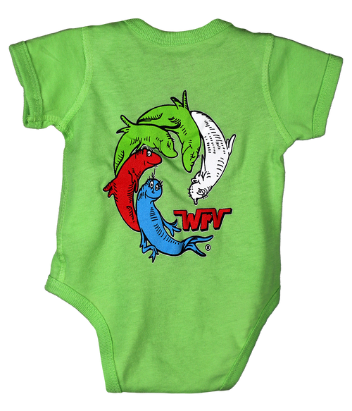 One Fish Two Fish Infant S/S Onesie - Wave Riding Vehicles
