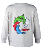 One Fish Two Fish Toddler L/S T-Shirt - Wave Riding Vehicles